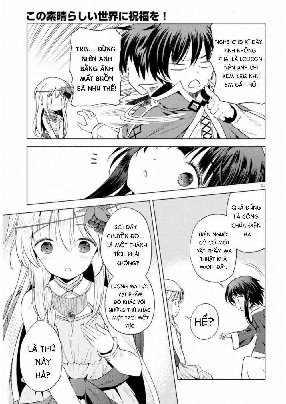 Phước Lành Cho Thế Giới Chapter 59 trang 21