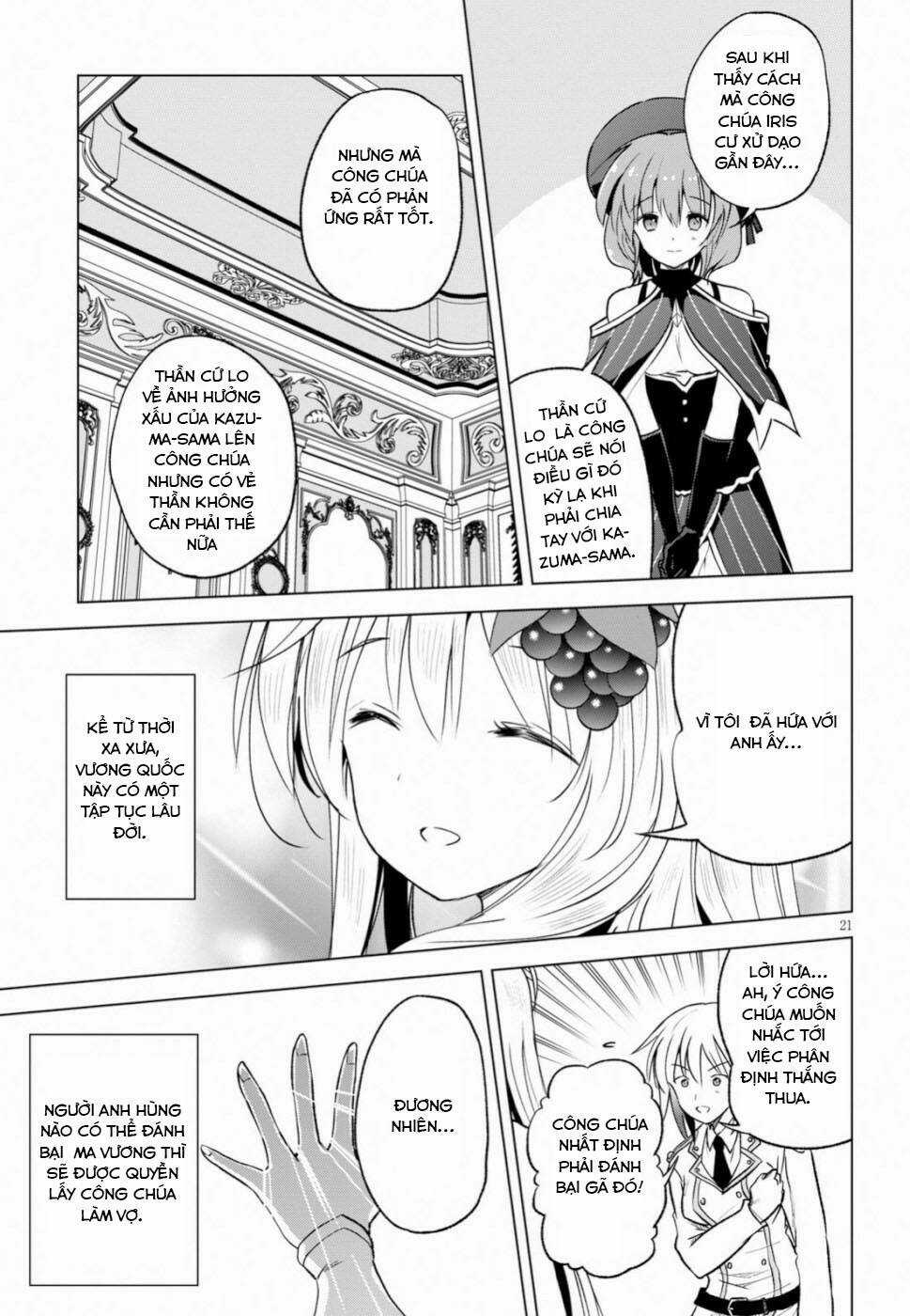 Phước Lành Cho Thế Giới Chapter 64 trang 21