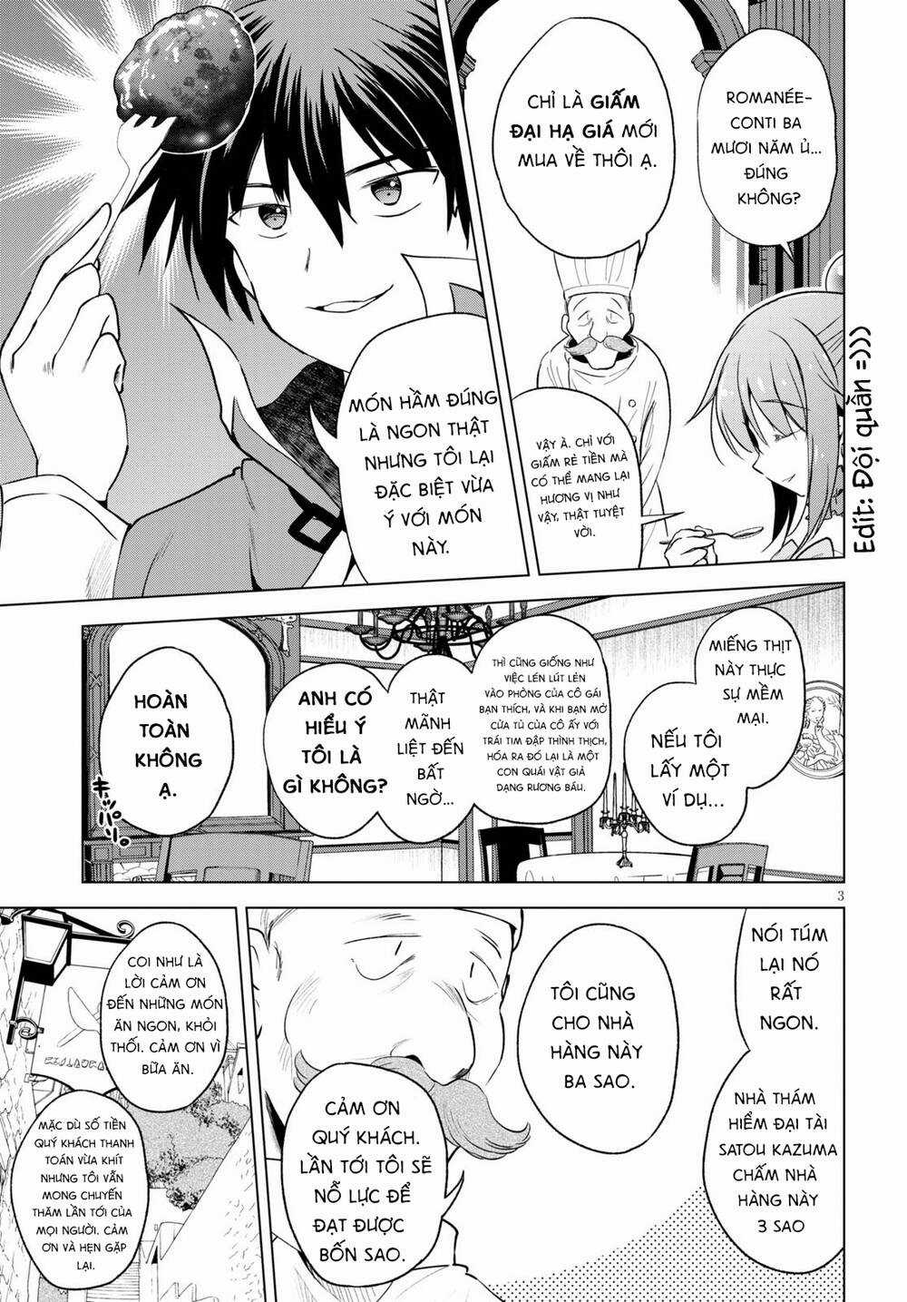 Phước Lành Cho Thế Giới Chapter 67 trang 3