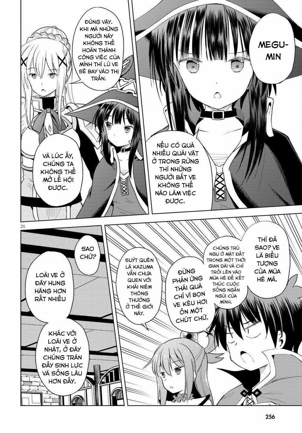 Phước Lành Cho Thế Giới Chapter 83 trang 24