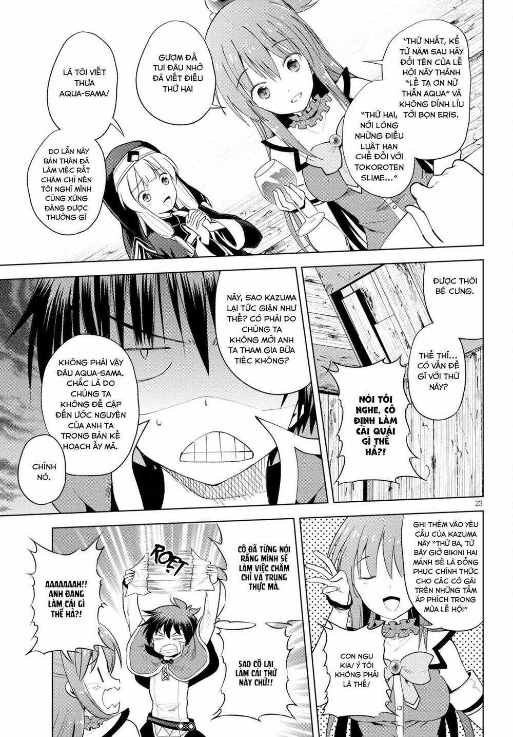 Phước Lành Cho Thế Giới Chapter 87 trang 24