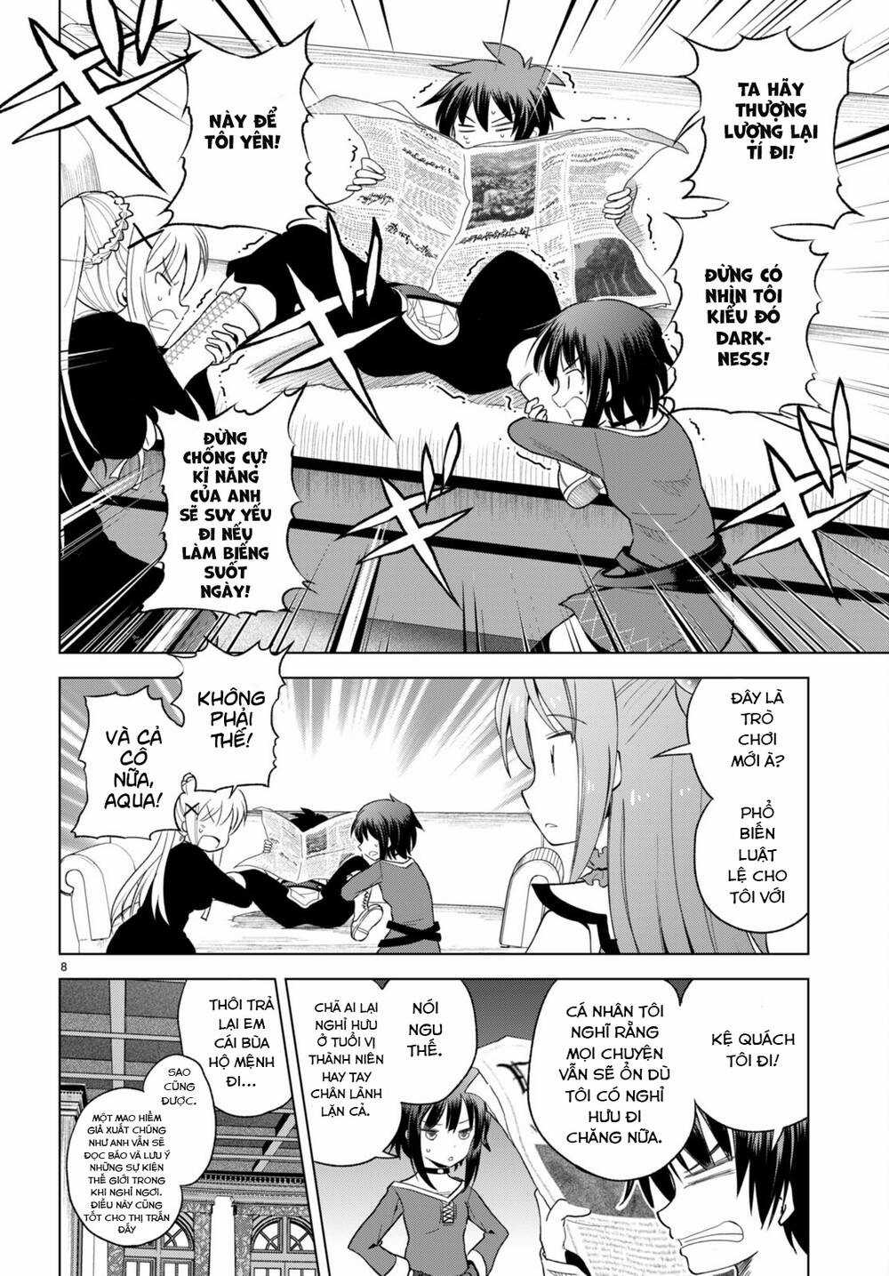 Phước Lành Cho Thế Giới Chapter 92 trang 8