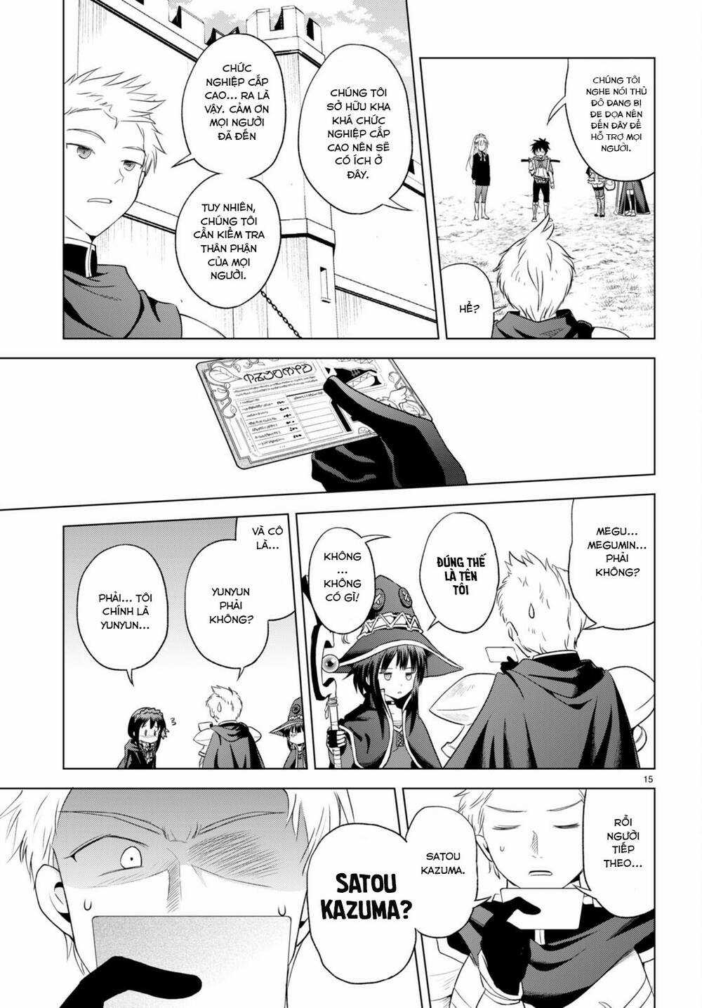 Phước Lành Cho Thế Giới Chapter 96 trang 15