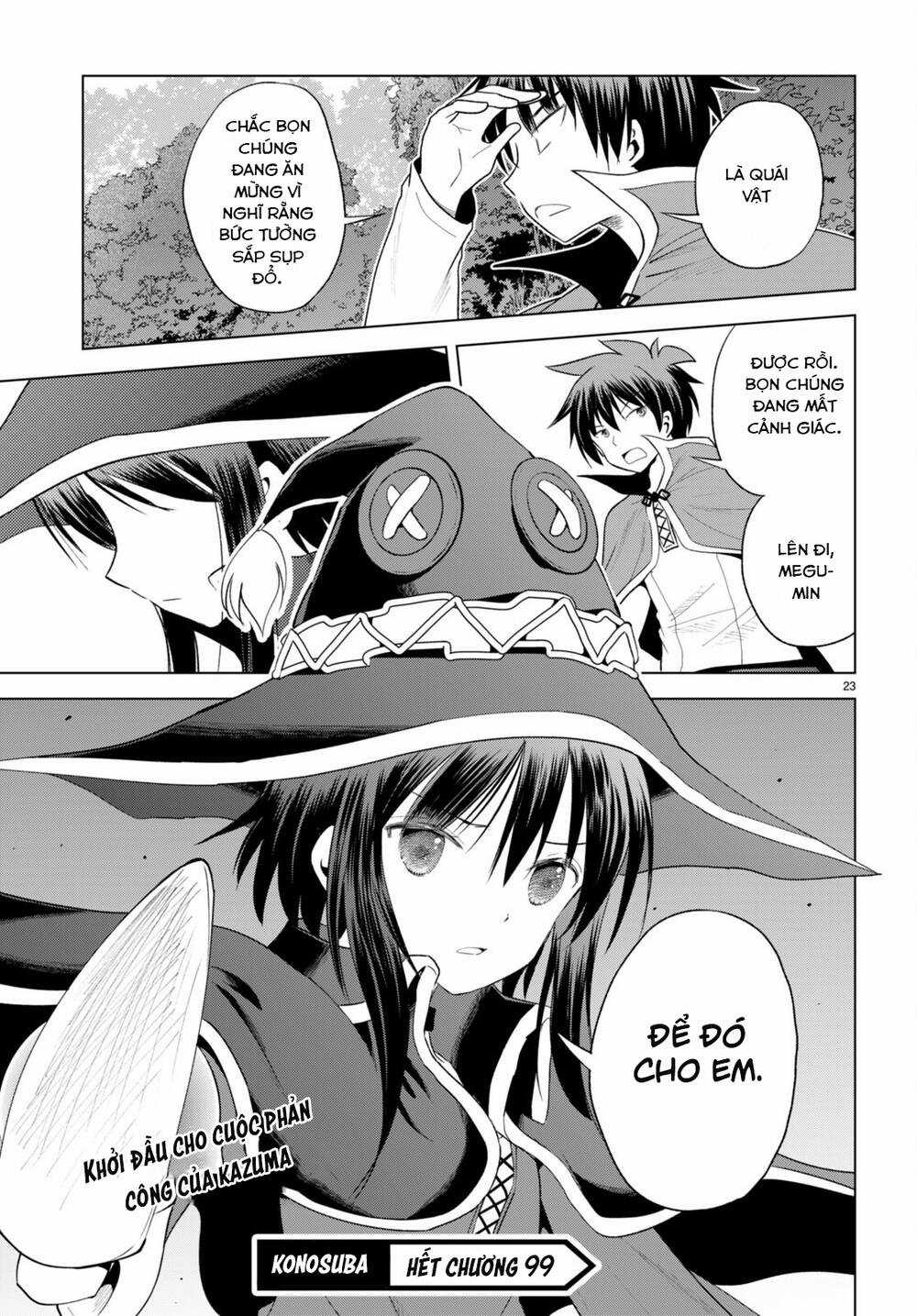 Phước Lành Cho Thế Giới Chapter 99 trang 22