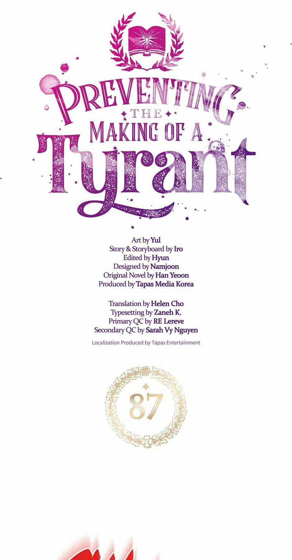 Phương Pháp Ngăn Bạo Chúa Hắc Hoá Chapter 87 trang 6