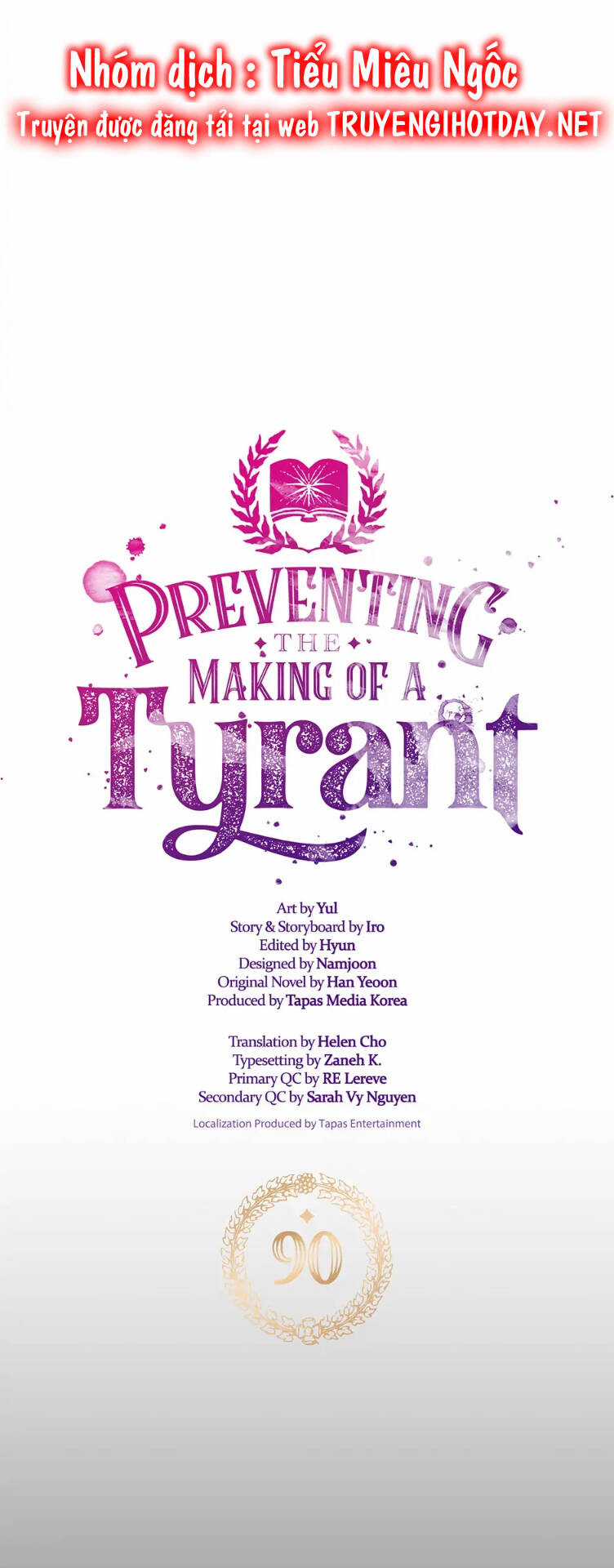 Phương Pháp Ngăn Bạo Chúa Hắc Hoá Chapter 90 trang 18