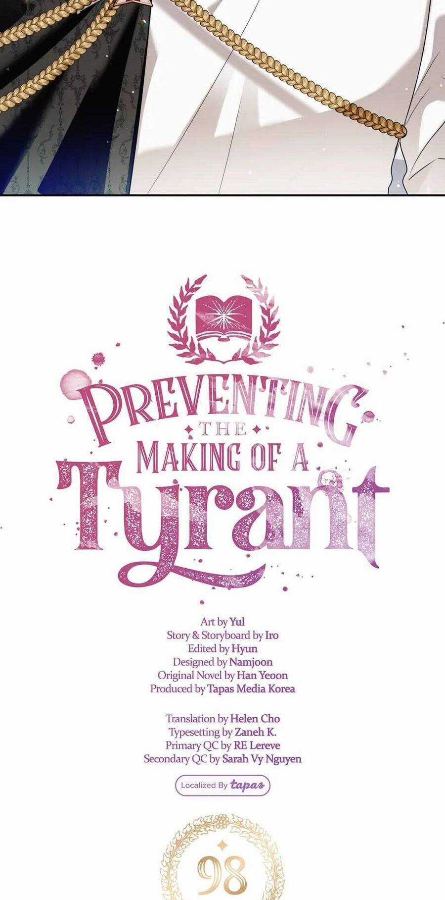 Phương Pháp Ngăn Bạo Chúa Hắc Hoá Chapter 98 trang 4