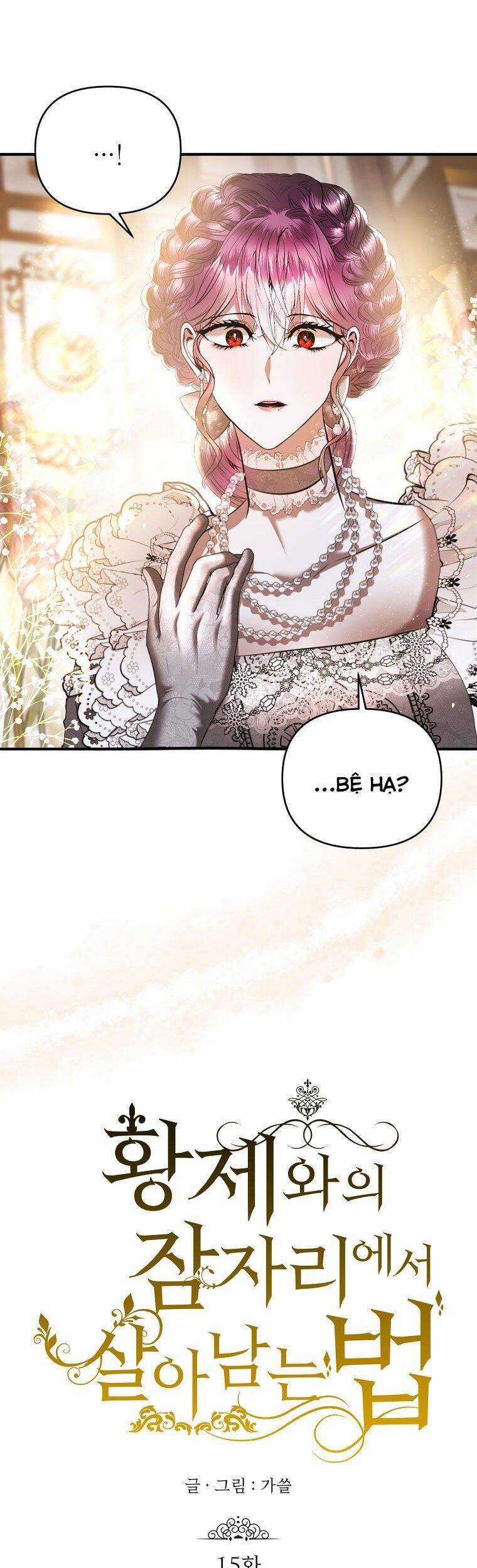 Phương Pháp Sống Sót Khi Phải Ngủ Cùng Hoàng Đế Chapter 15 trang 29