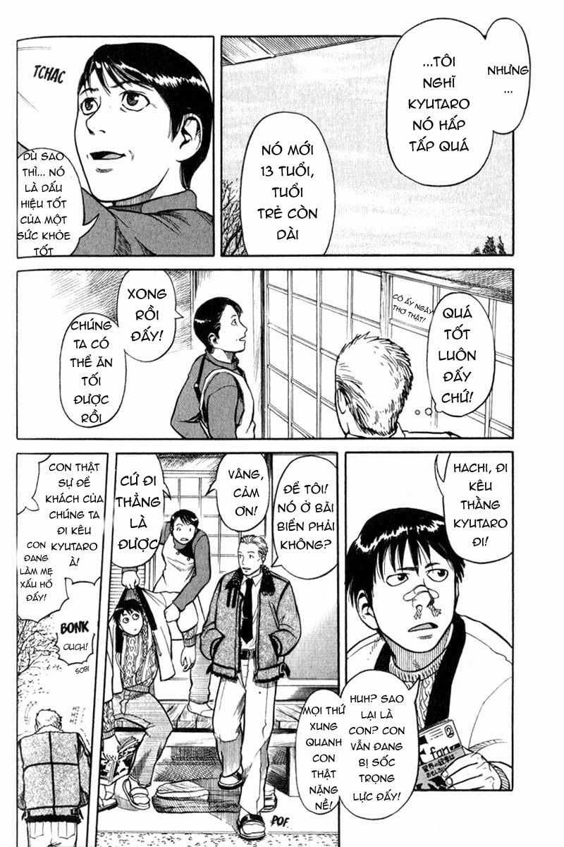 Planetes Chapter 4: Khung cảnh từ trong tên lửa trang 15