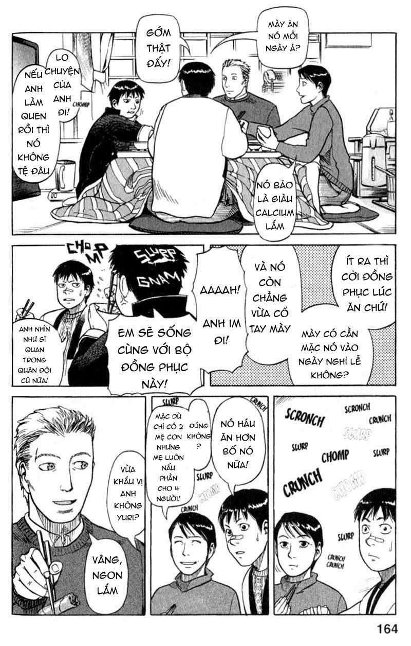 Planetes Chapter 4: Khung cảnh từ trong tên lửa trang 27