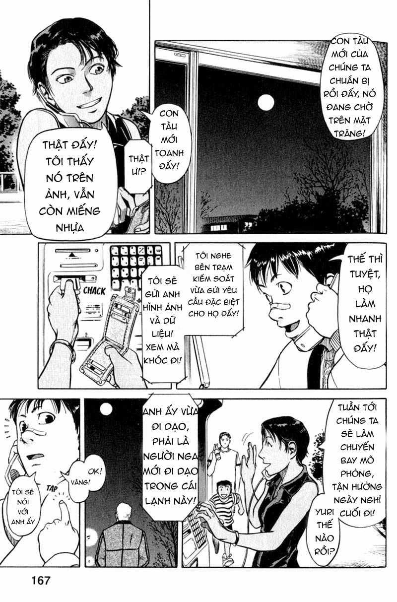 Planetes Chapter 4: Khung cảnh từ trong tên lửa trang 30
