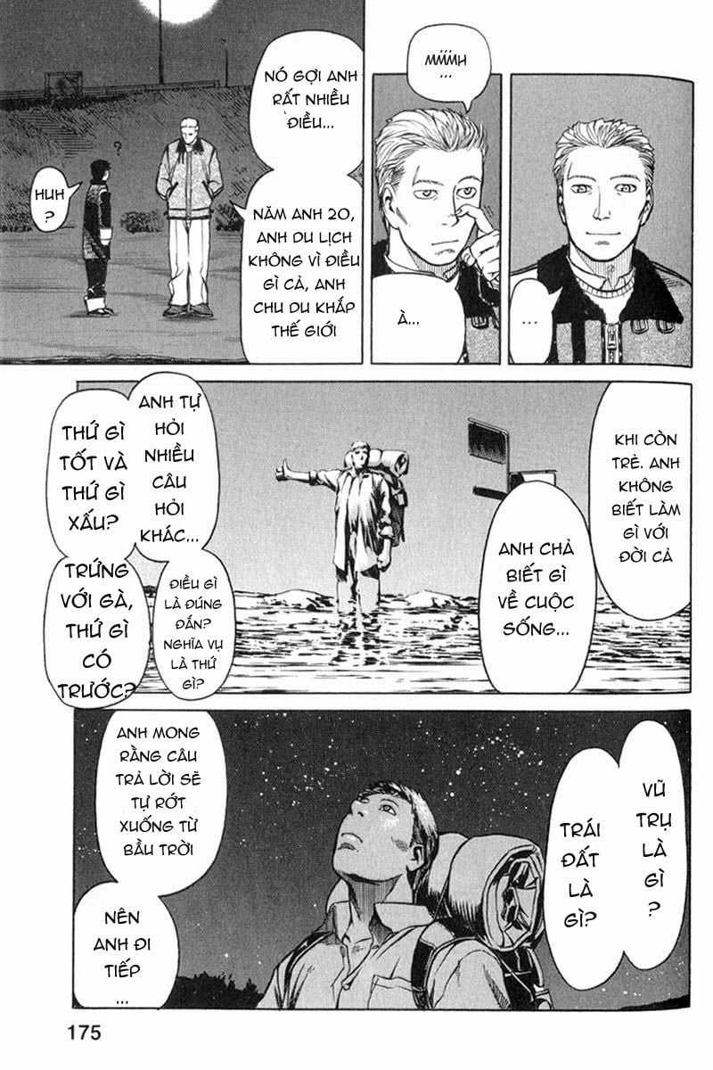 Planetes Chapter 4: Khung cảnh từ trong tên lửa trang 38