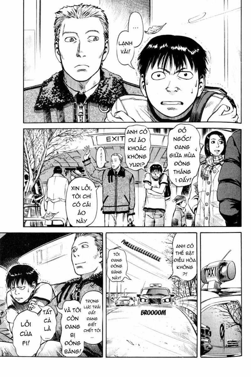 Planetes Chapter 4: Khung cảnh từ trong tên lửa trang 6