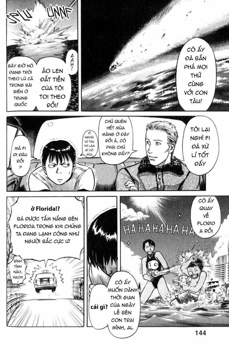 Planetes Chapter 4: Khung cảnh từ trong tên lửa trang 7
