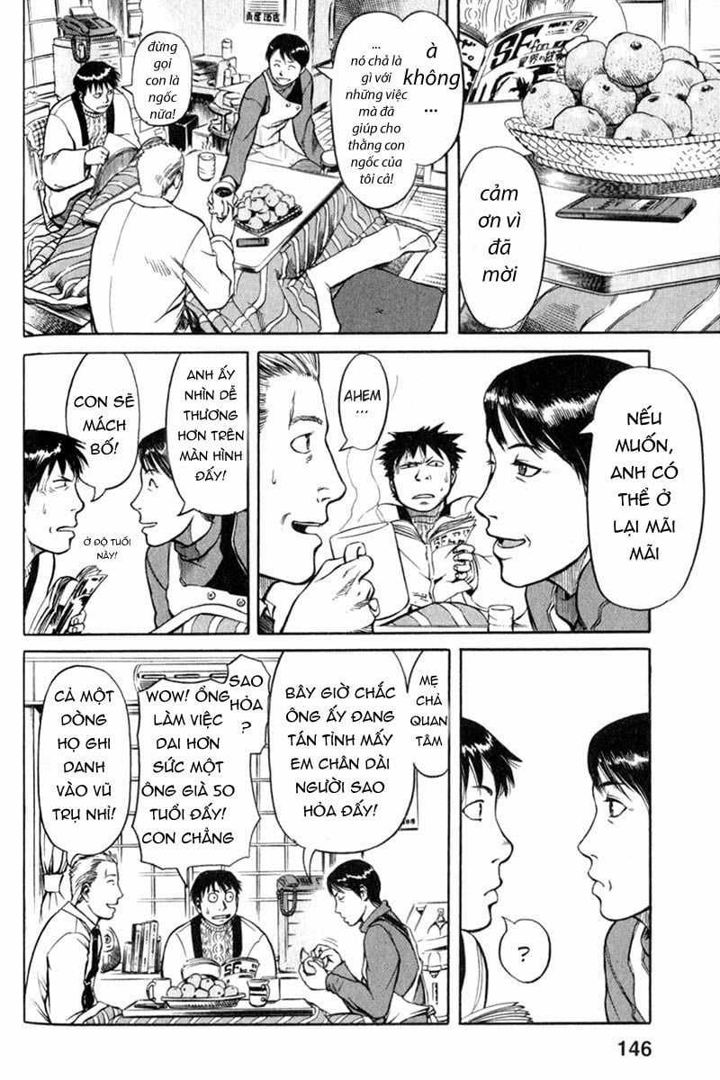 Planetes Chapter 4: Khung cảnh từ trong tên lửa trang 9