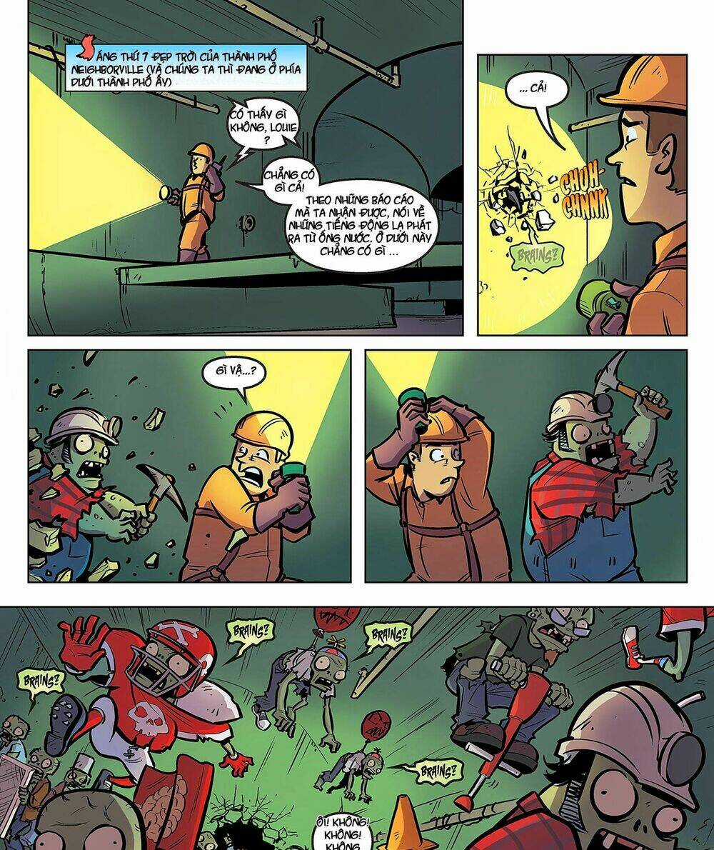 Plants Vs Zombies - Lawnmageddon Chapter 1 trang 4