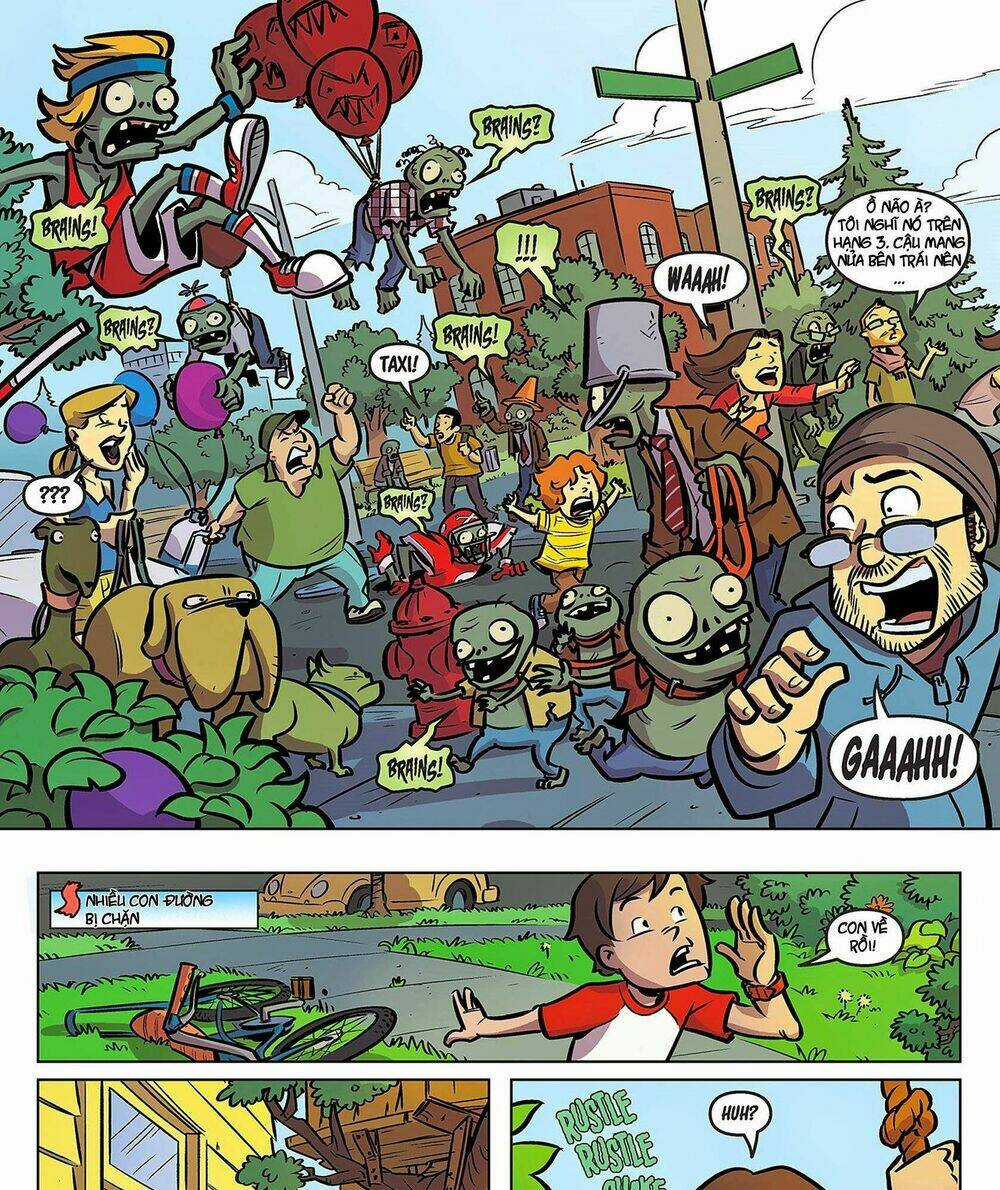Plants Vs Zombies - Lawnmageddon Chapter 1 trang 8