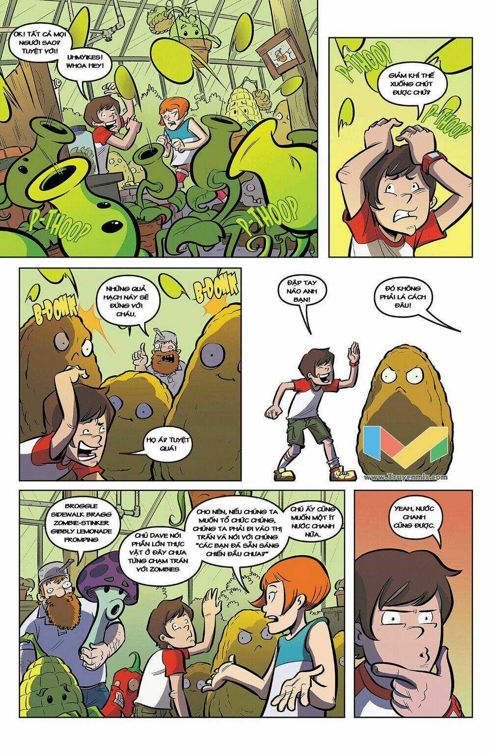 Plants Vs Zombies - Lawnmageddon Chapter 2 trang 10