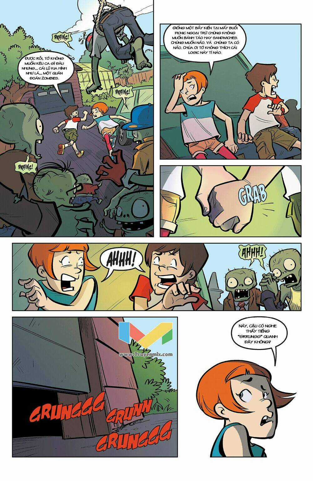 Plants Vs Zombies - Lawnmageddon Chapter 2 trang 2