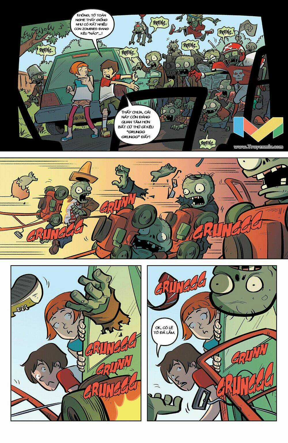 Plants Vs Zombies - Lawnmageddon Chapter 2 trang 3