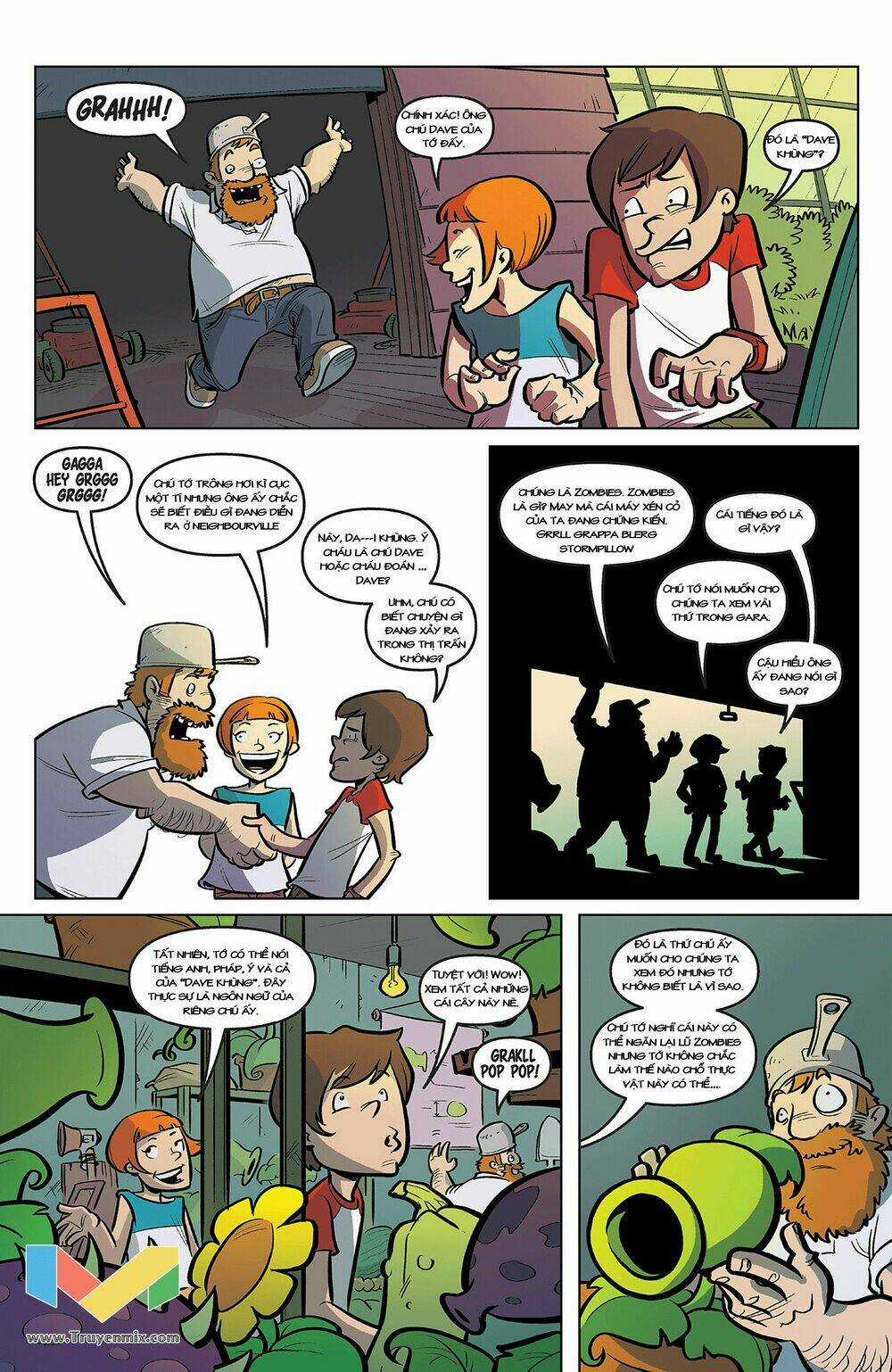 Plants Vs Zombies - Lawnmageddon Chapter 2 trang 4