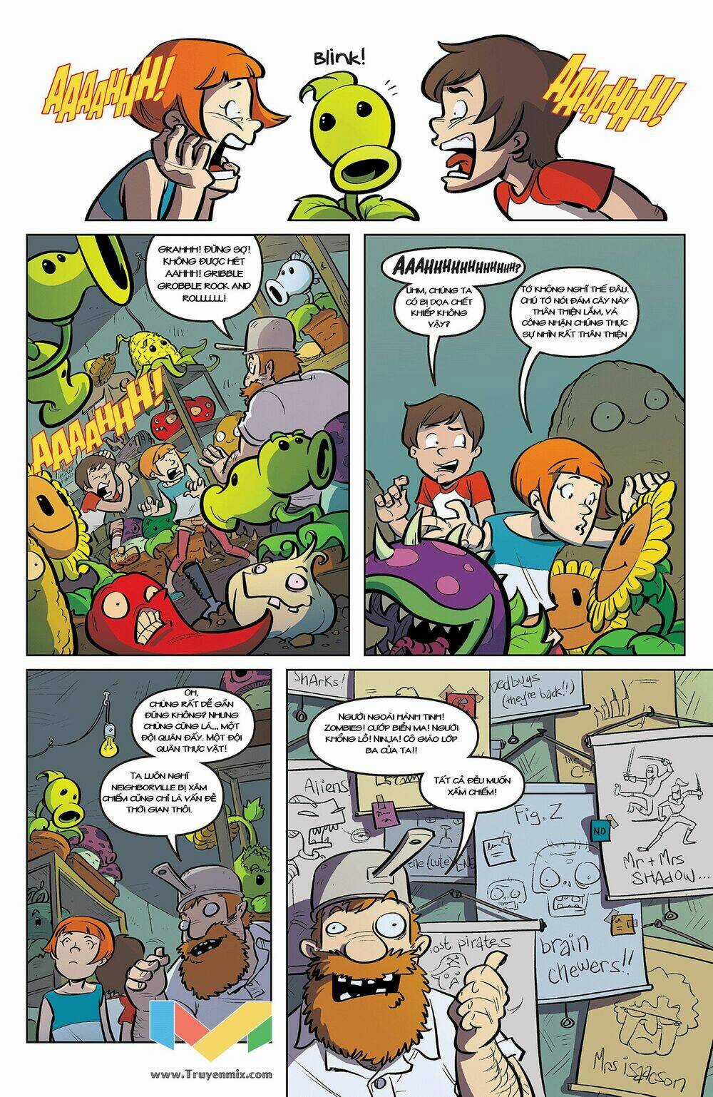 Plants Vs Zombies - Lawnmageddon Chapter 2 trang 5