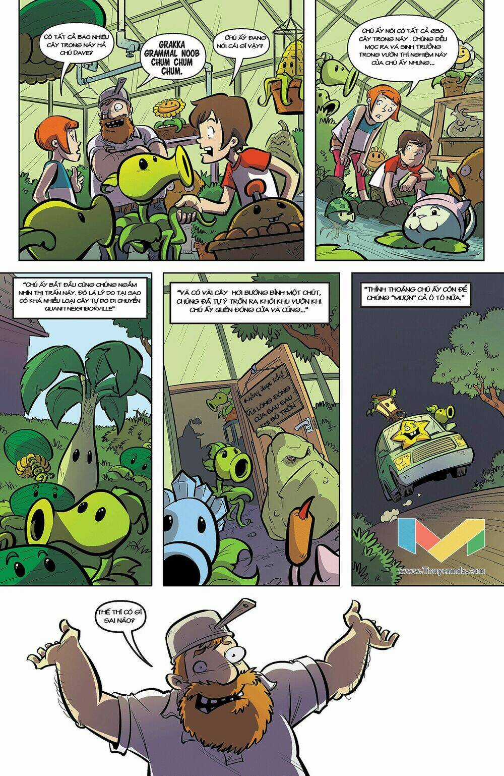 Plants Vs Zombies - Lawnmageddon Chapter 2 trang 7