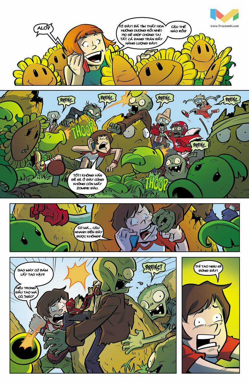 Plants Vs Zombies - Lawnmageddon Chapter 3 trang 8