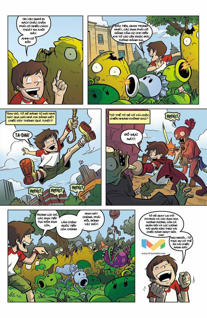 Plants Vs Zombies - Lawnmageddon Chapter 3 trang 9