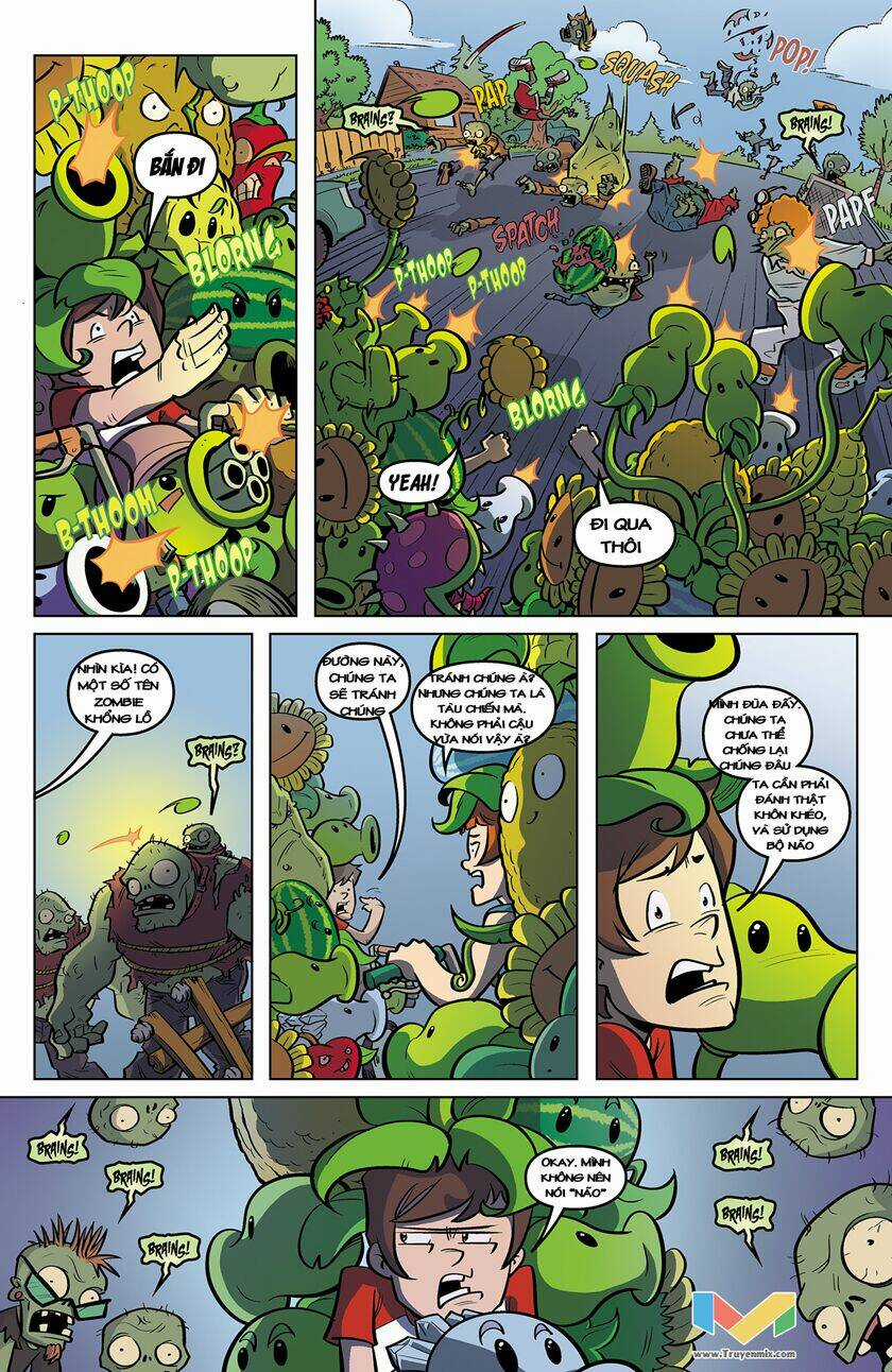 Plants Vs Zombies - Lawnmageddon Chapter 4 trang 5
