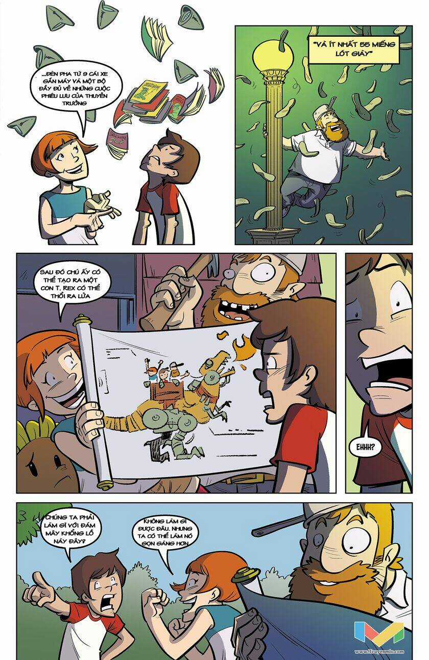 Plants Vs Zombies - Lawnmageddon Chapter 4 trang 8