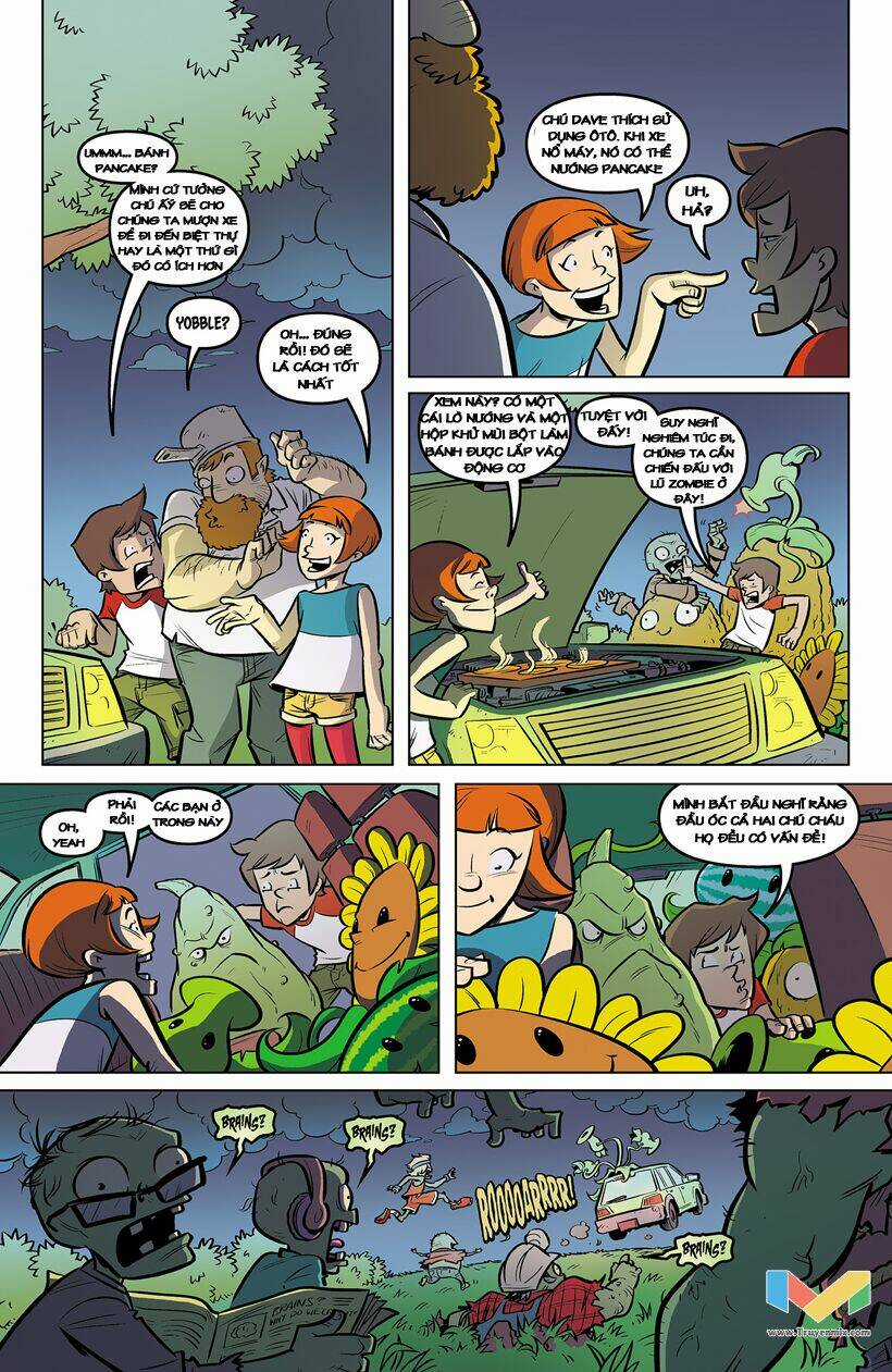 Plants Vs Zombies - Lawnmageddon Chapter 5 trang 8