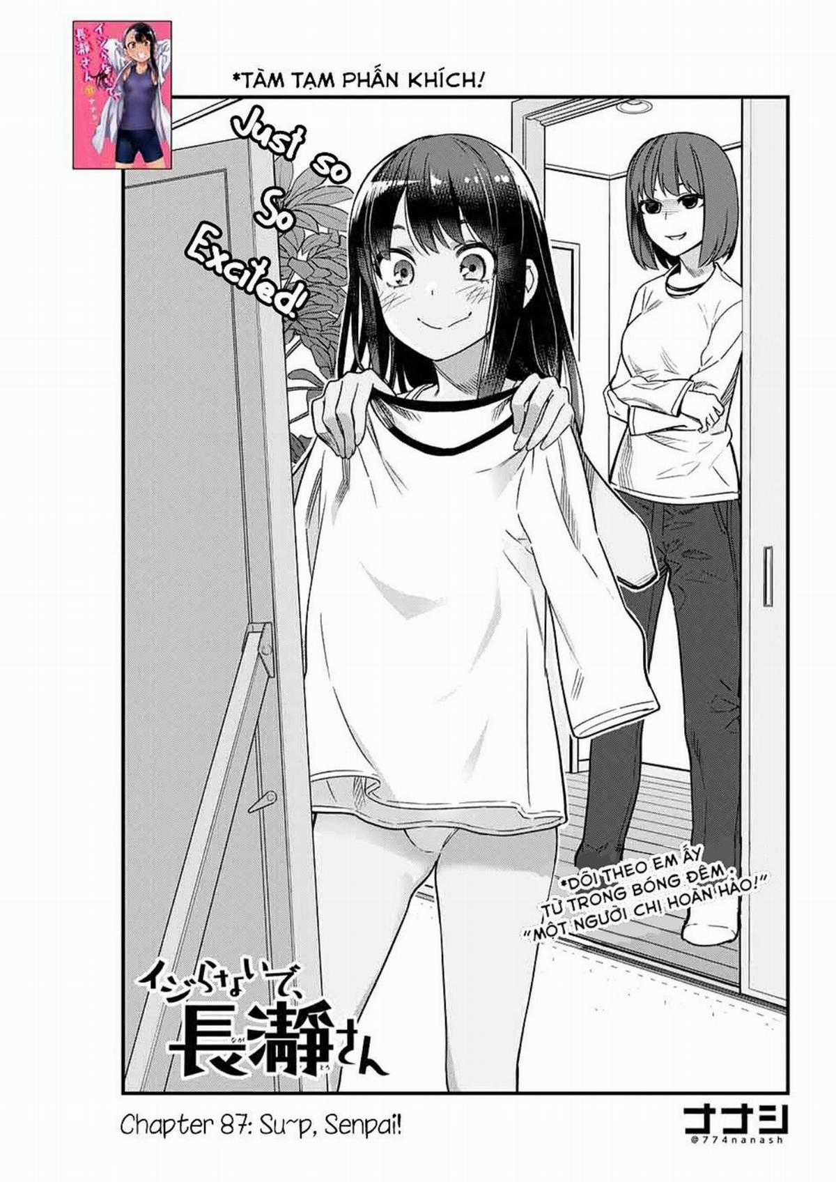 Please Don't Bully Me - Nagatoro-San Chapter 87: Su~p,Senpai! trang 1