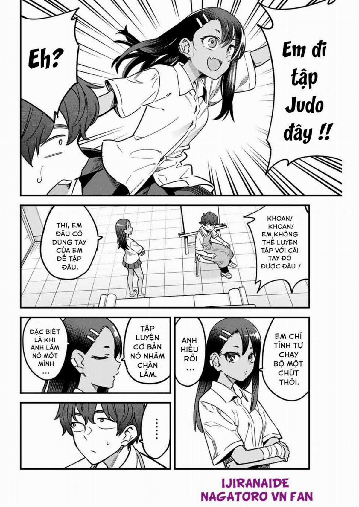 Please Don't Bully Me - Nagatoro-San Chapter 97: Em hoàn toàn có thể nói rằng anh đang ngại đó, Senpai ♡ trang 1