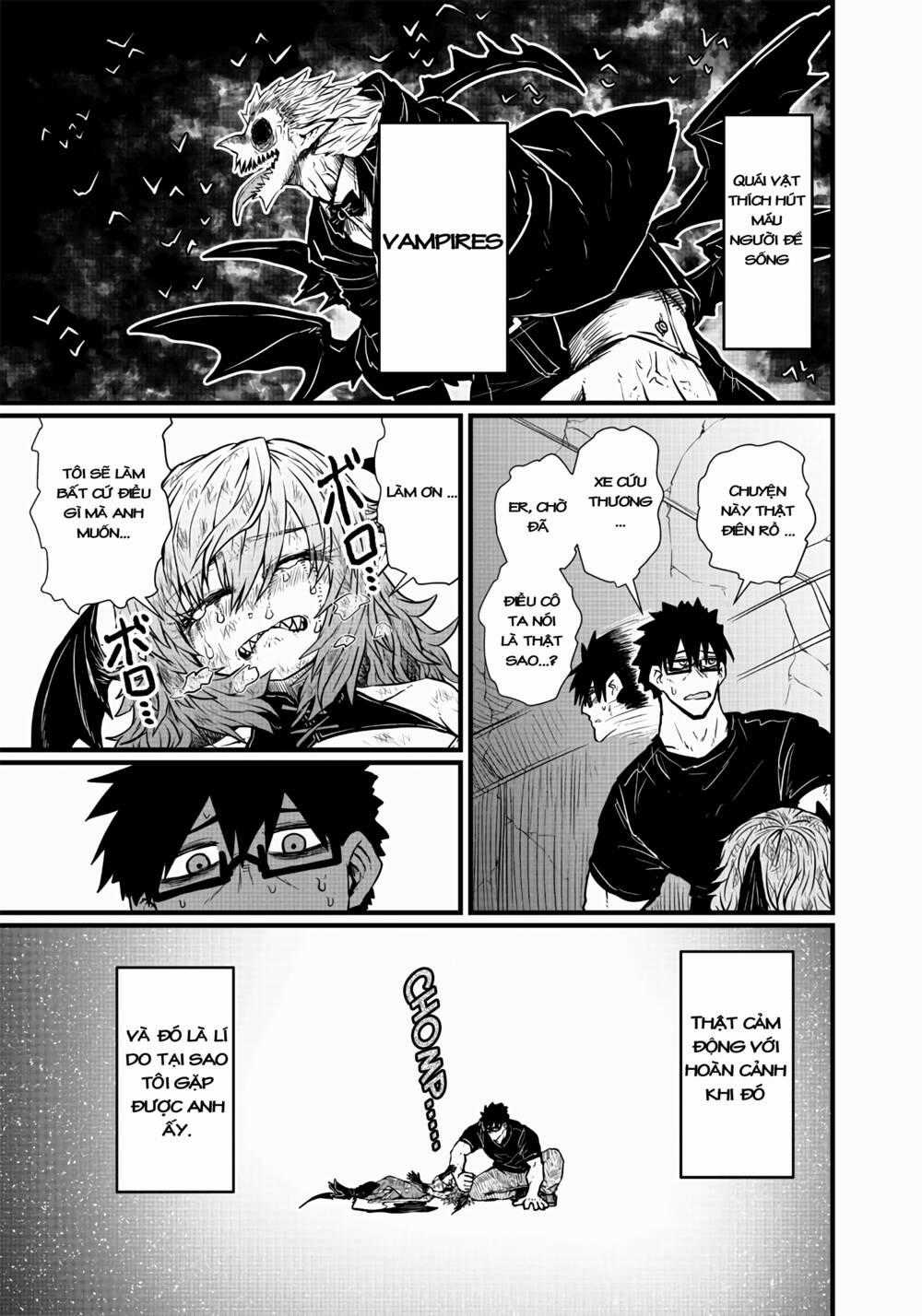 Please Give Me Your Blood, I Will Serve You In Gratitude Chapter 0.5 trang 1