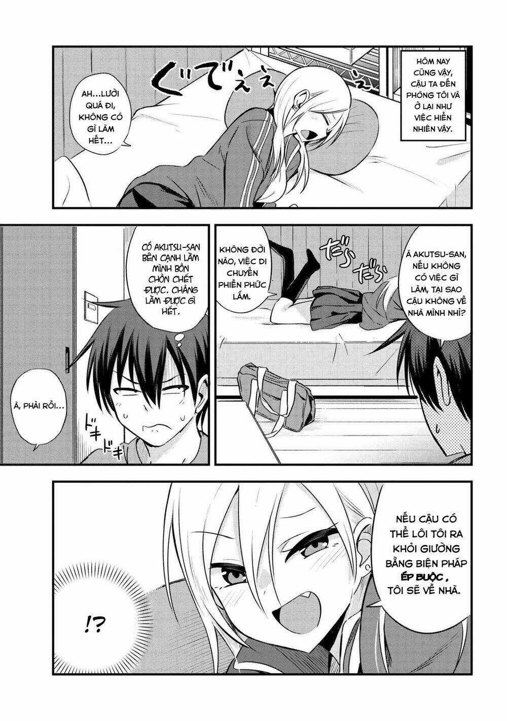 Please Go Home, Akutsu-San! Chapter 3 trang 1