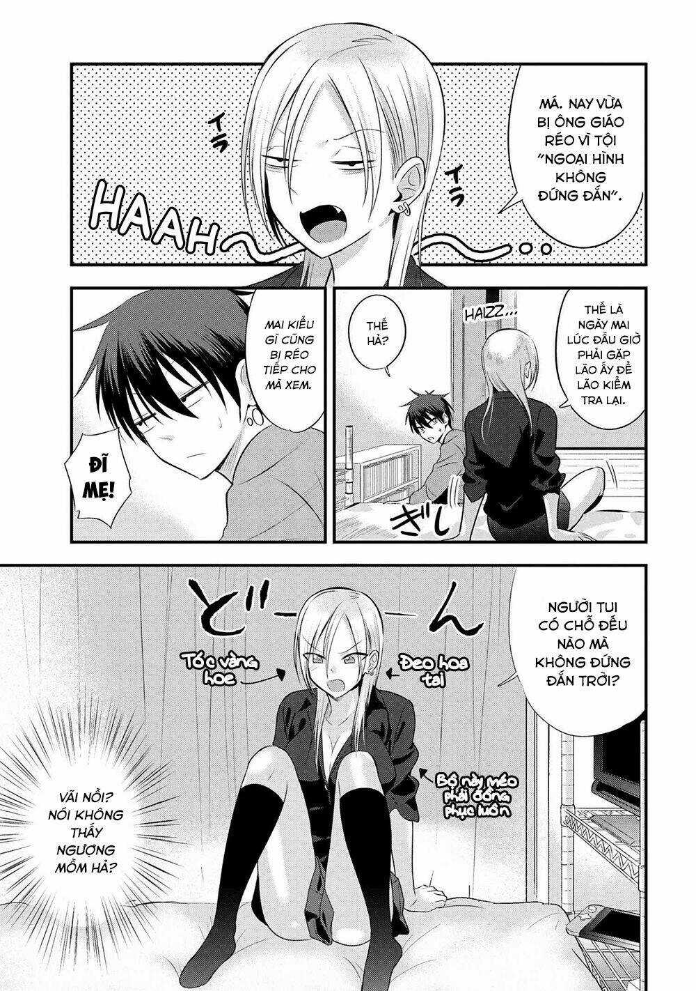 Please Go Home, Akutsu-San! Chapter 38 trang 1