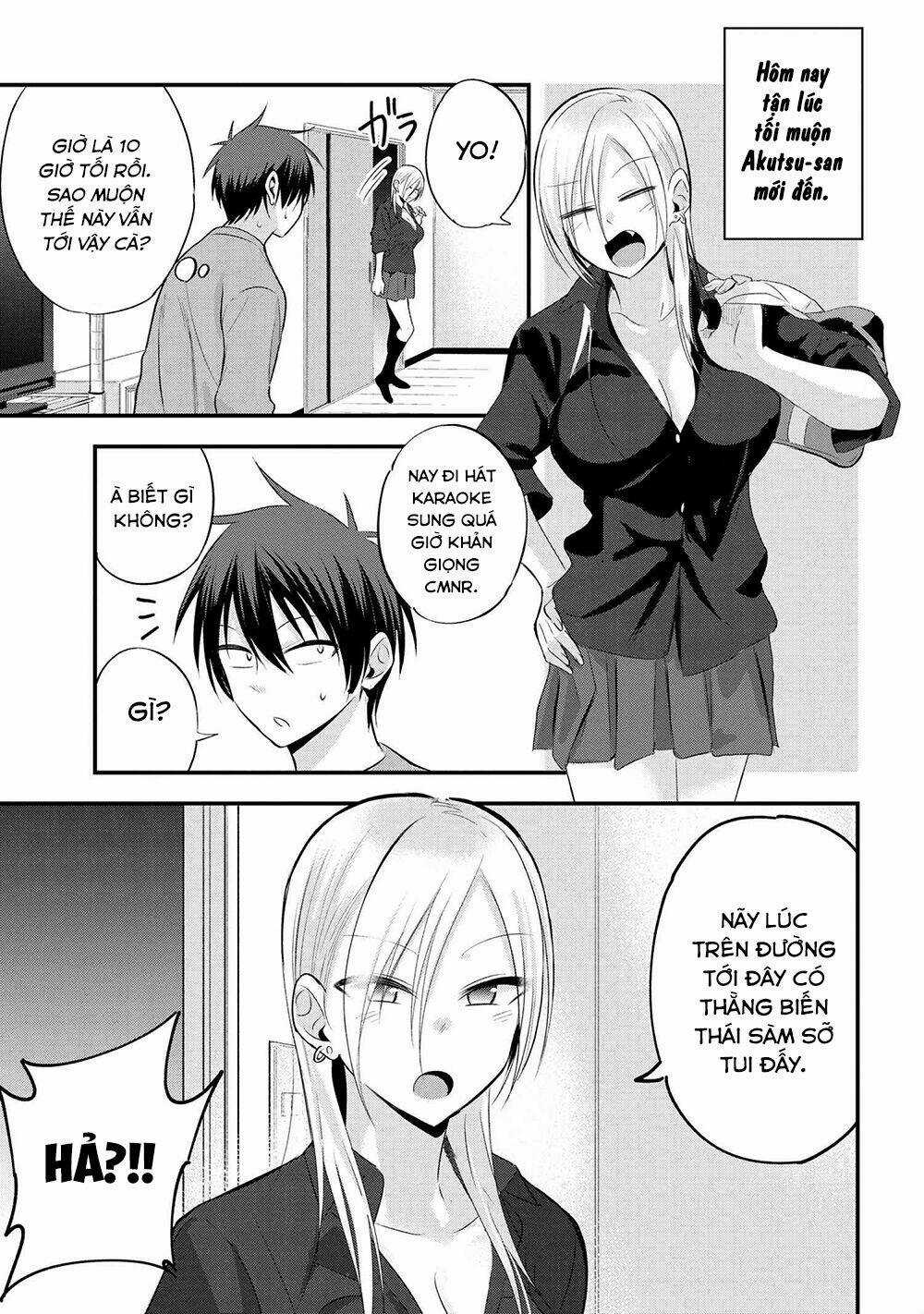 Please Go Home, Akutsu-San! Chapter 40 trang 1