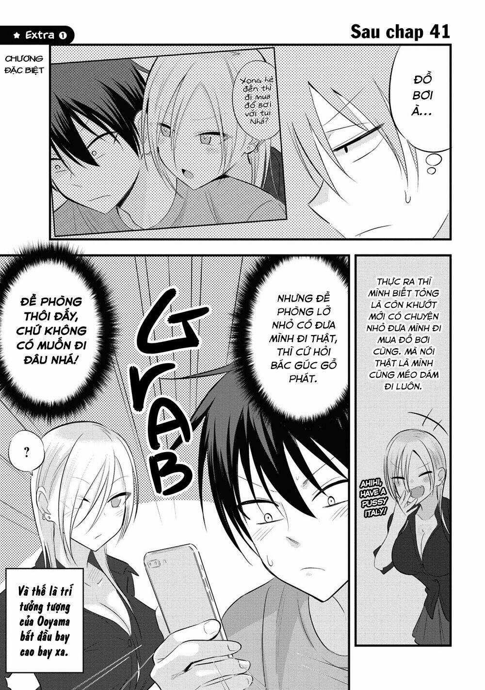 Please Go Home, Akutsu-San! Chapter 41.5 trang 1