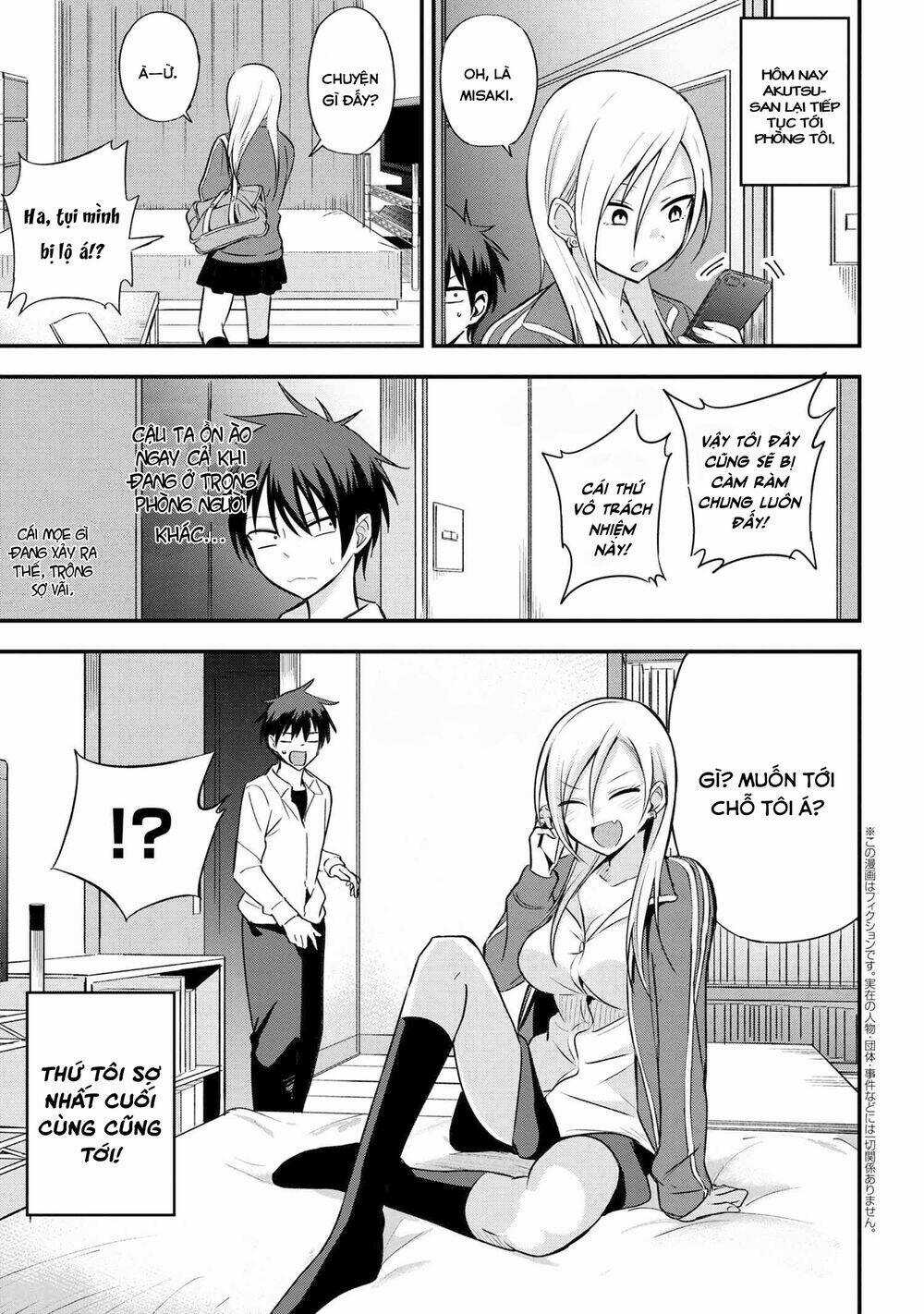 Please Go Home, Akutsu-San! Chapter 5 trang 1