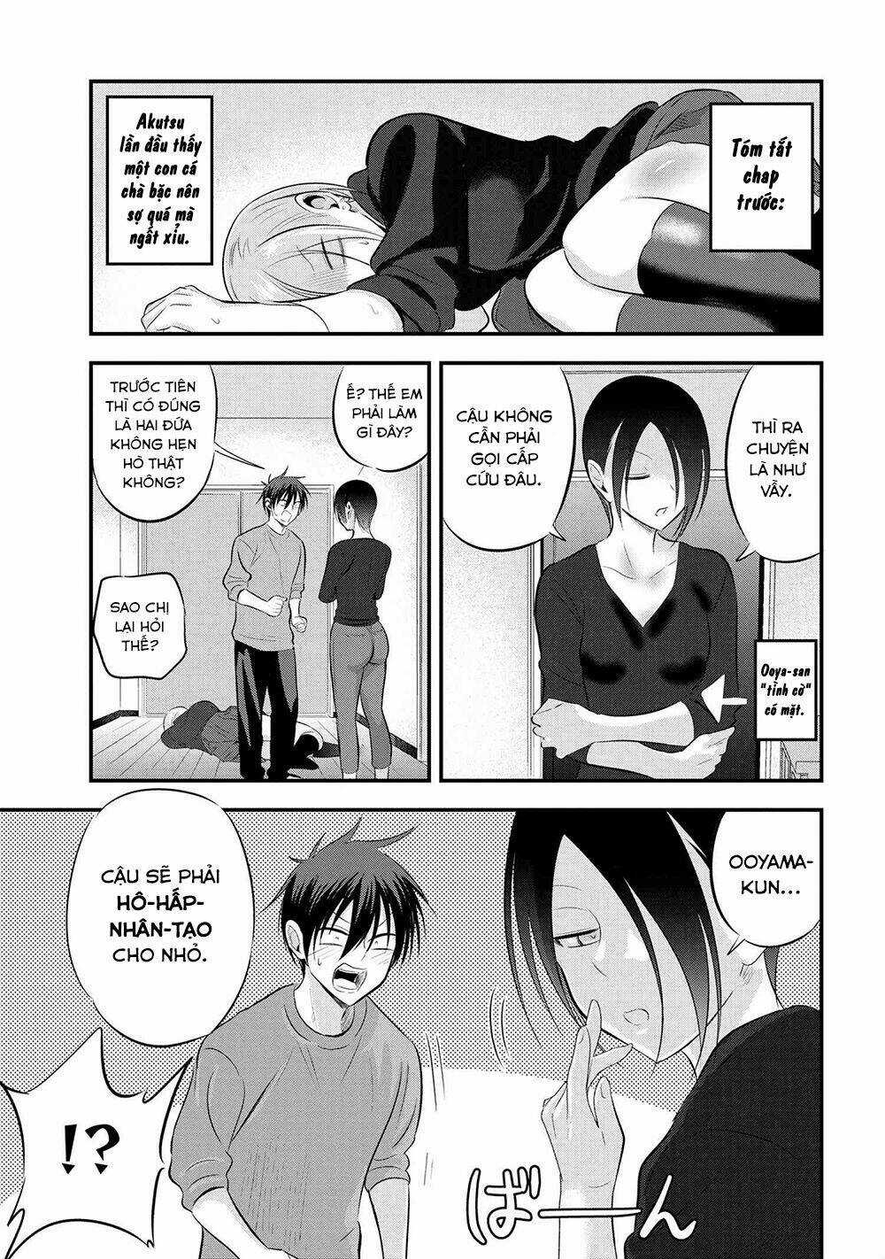 Please Go Home, Akutsu-San! Chapter 56 trang 1