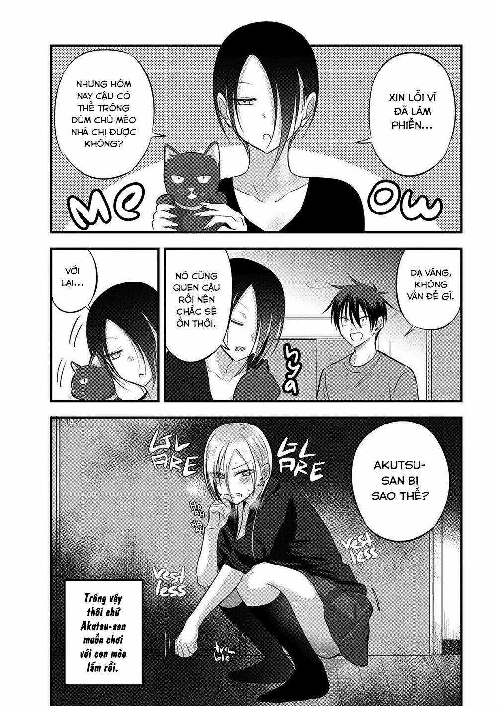 Please Go Home, Akutsu-San! Chapter 59 trang 1