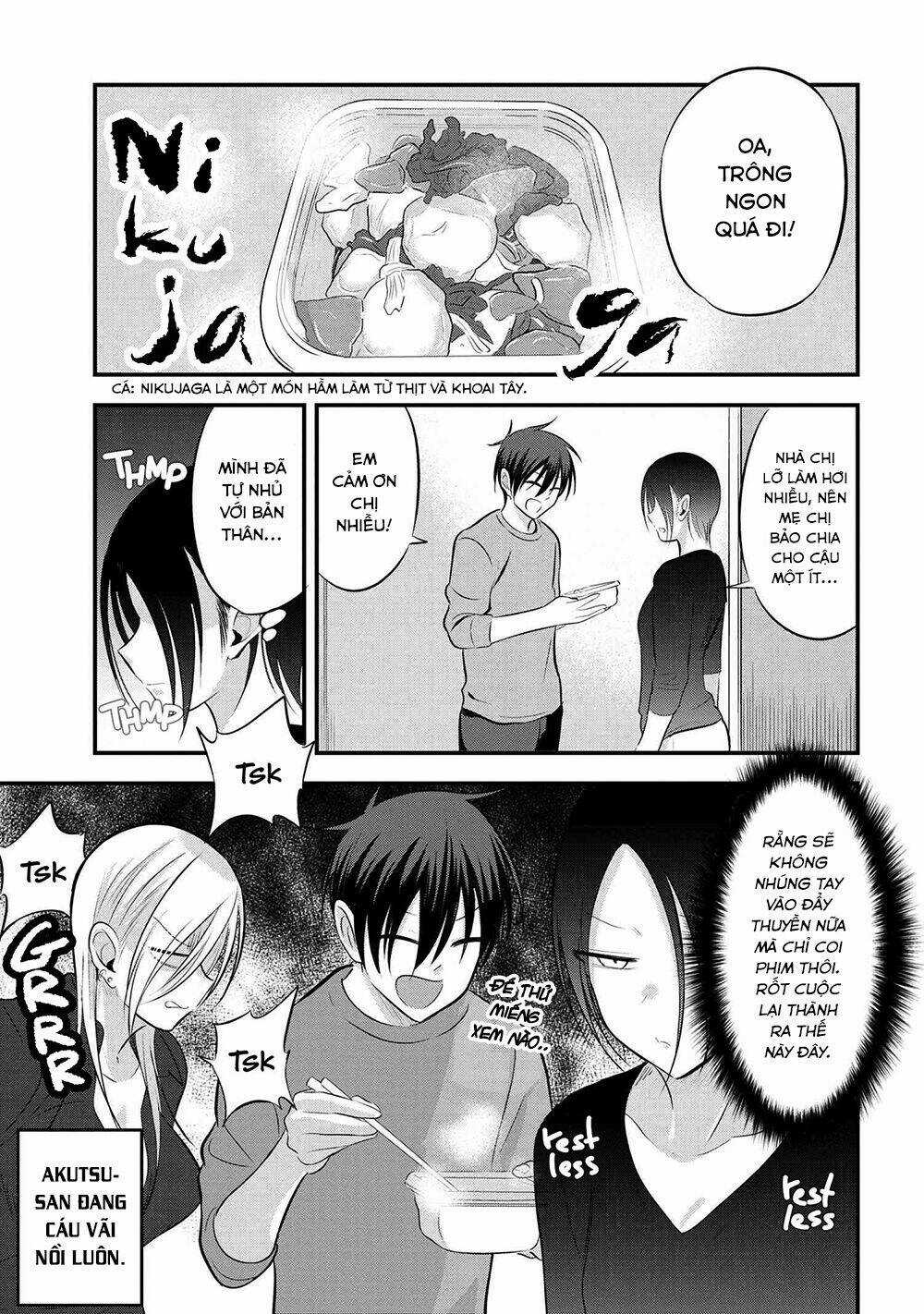 Please Go Home, Akutsu-San! Chapter 62 trang 1