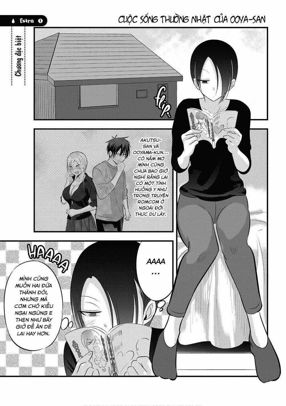 Please Go Home, Akutsu-San! Chapter 69.1 trang 1