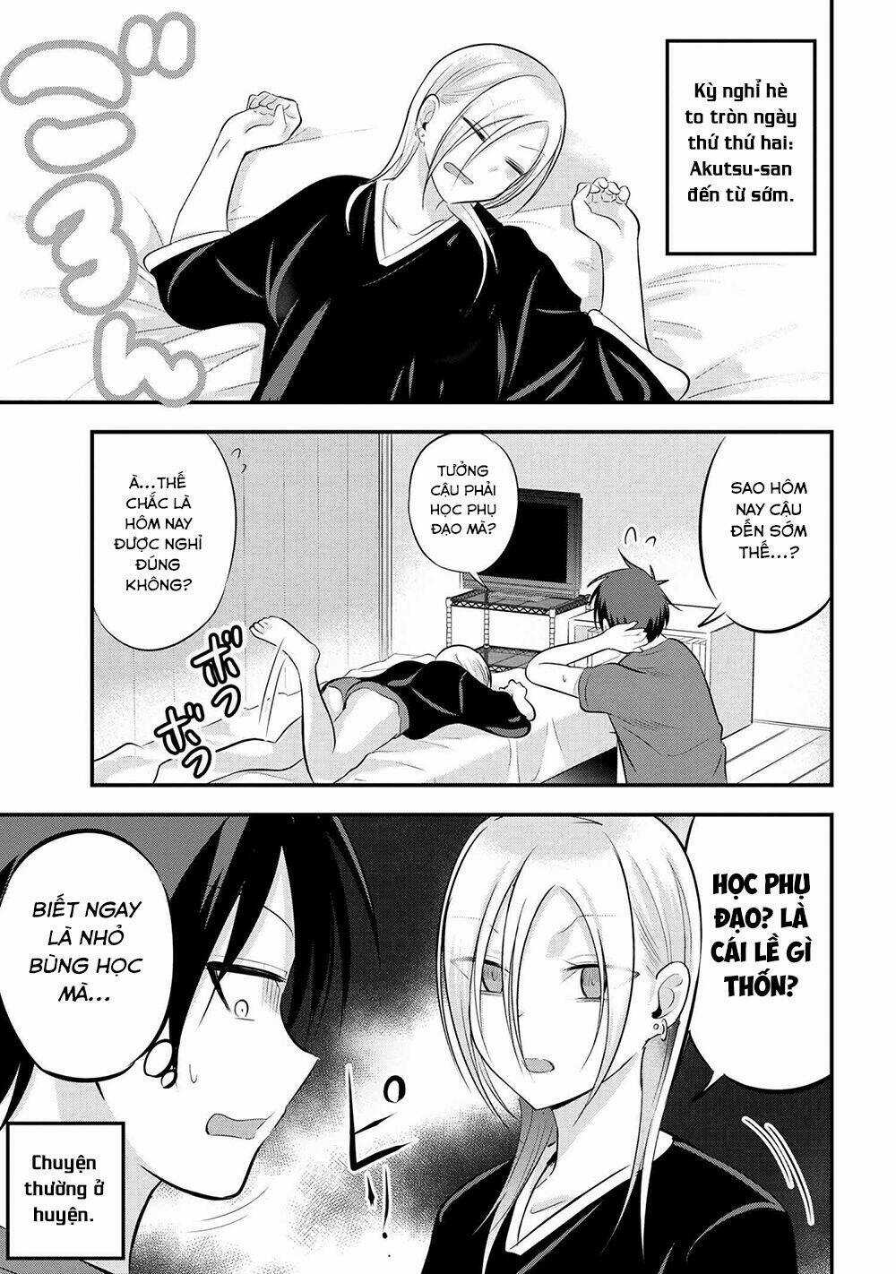 Please Go Home, Akutsu-San! Chapter 71 trang 1