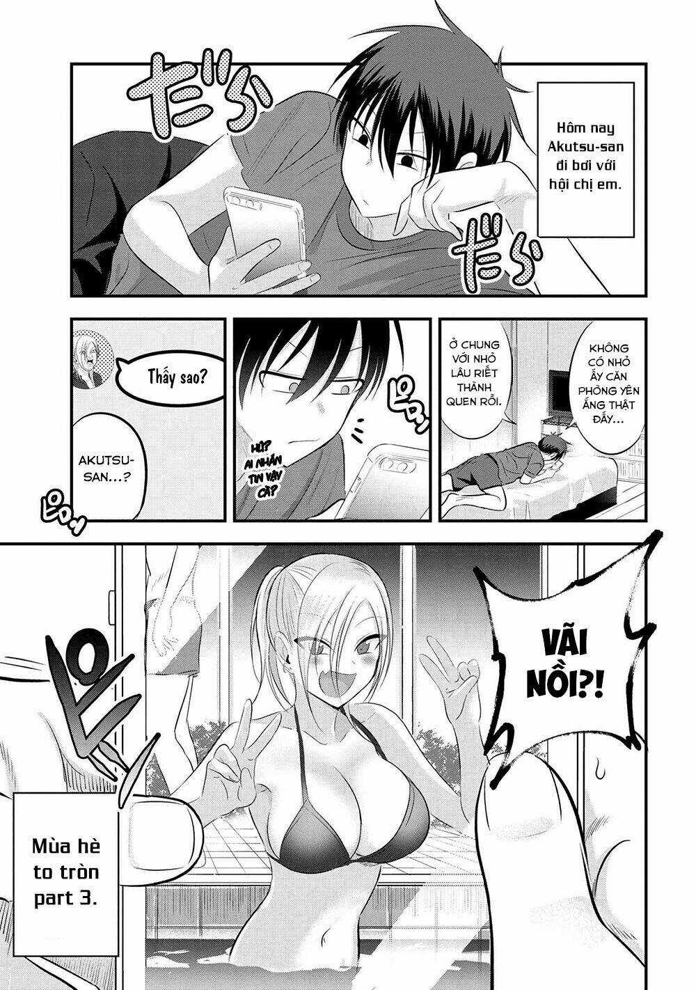 Please Go Home, Akutsu-San! Chapter 75 trang 1