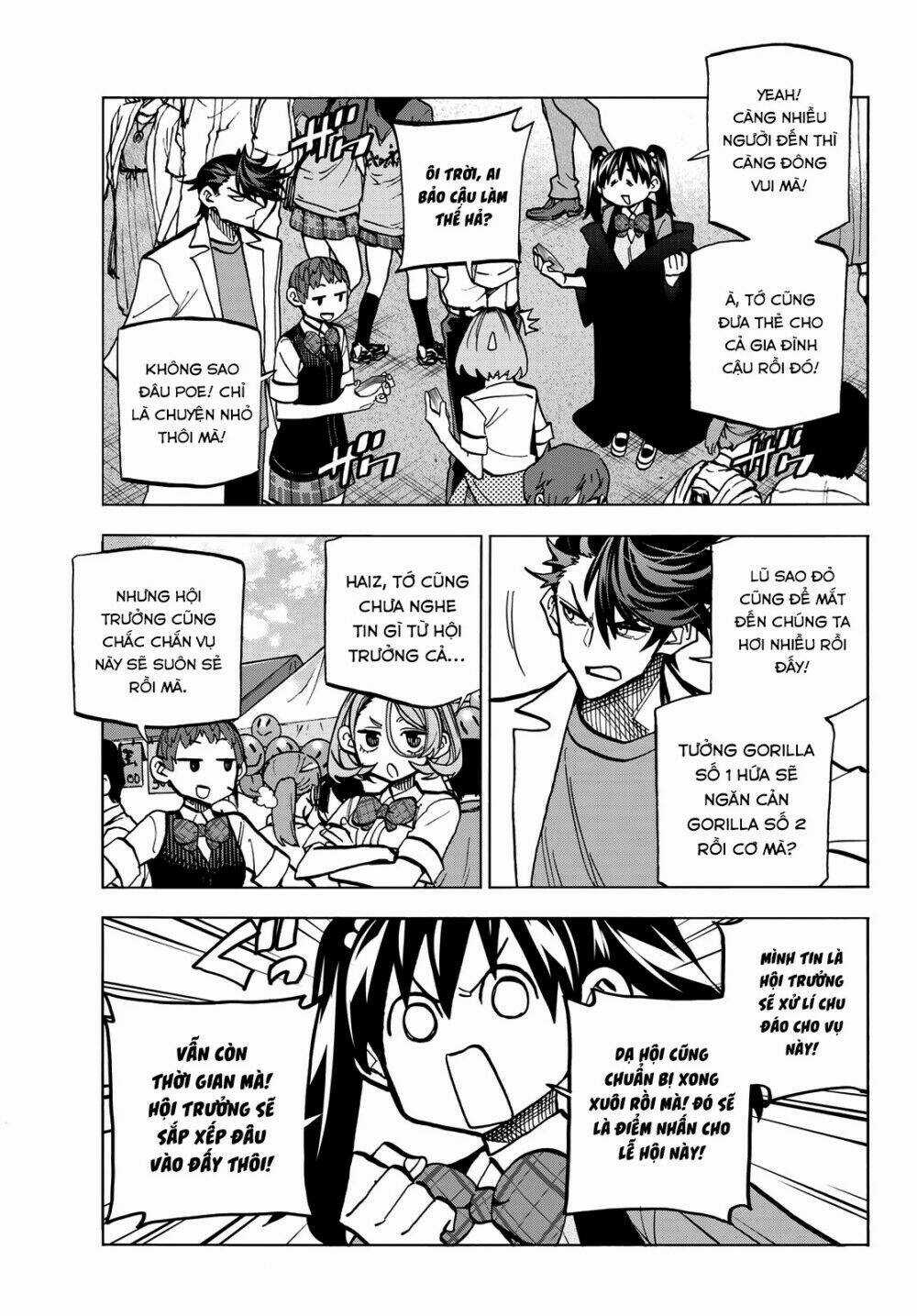 Ponkotsu Fuukiin To Skirt Take Ga Futekisetsu Na Jk No Hanashi Chapter 30 trang 4