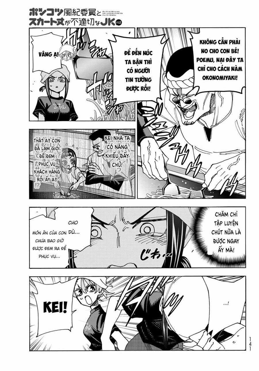 Ponkotsu Fuukiin To Skirt Take Ga Futekisetsu Na Jk No Hanashi Chapter 72 trang 14