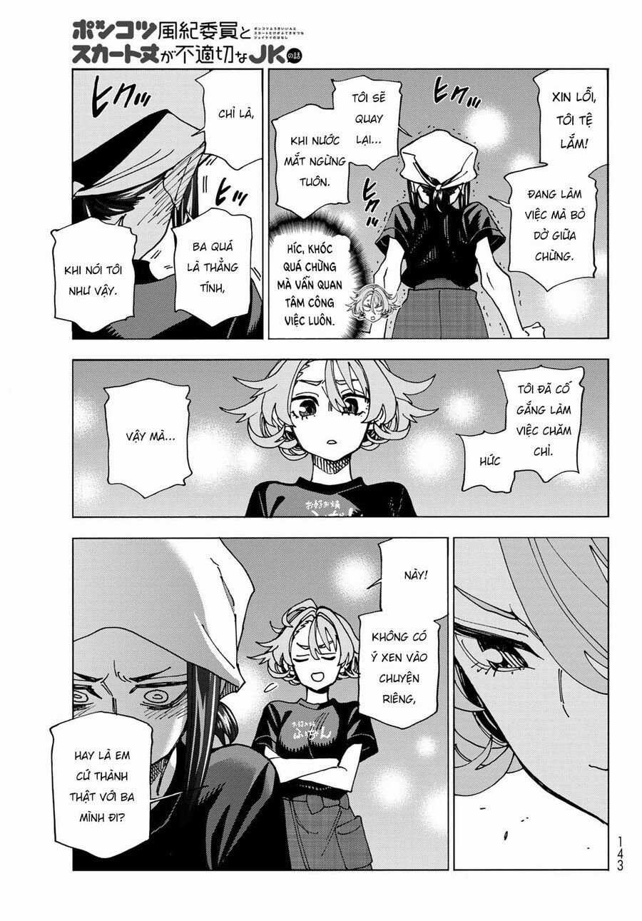 Ponkotsu Fuukiin To Skirt Take Ga Futekisetsu Na Jk No Hanashi Chapter 72 trang 16