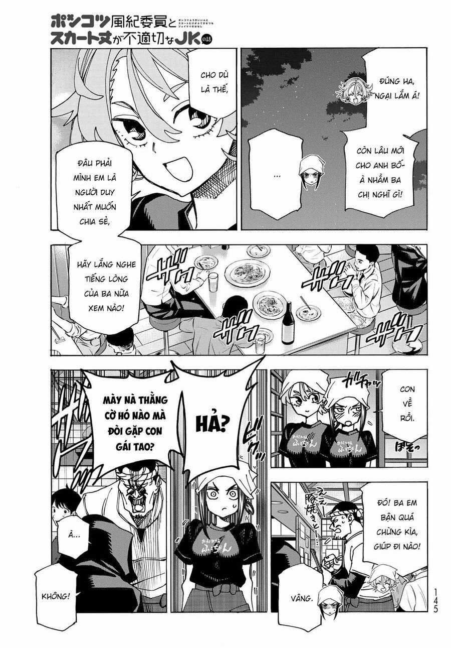 Ponkotsu Fuukiin To Skirt Take Ga Futekisetsu Na Jk No Hanashi Chapter 72 trang 18